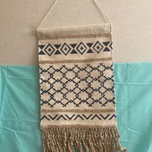 Macrame hanging wall tapestry